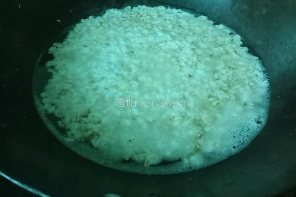 老屋私房菜 简单的牛奶燕麦粥的做法图解2