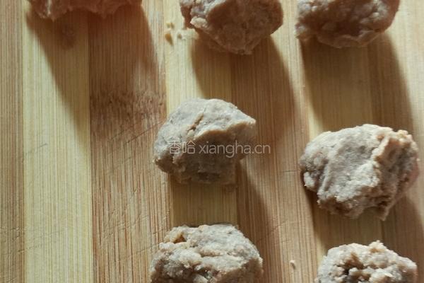 彩色球酥的做法图解2