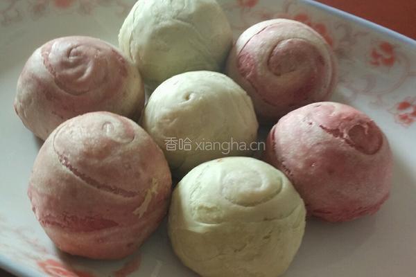 彩色球酥的做法图解9