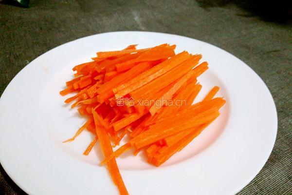 苋菜杆子炒肉的做法图解5