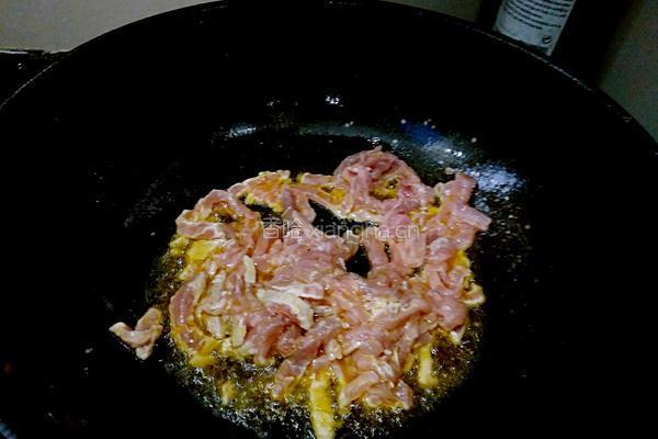 苋菜杆子炒肉的做法图解9