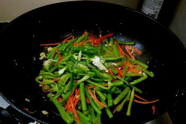 苋菜杆子炒肉的做法图解15