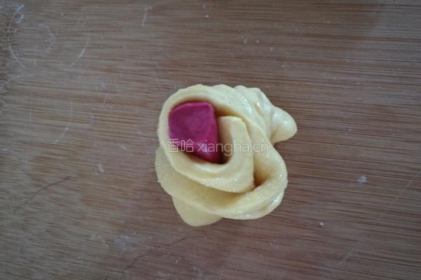 南瓜小花卷的做法图解8