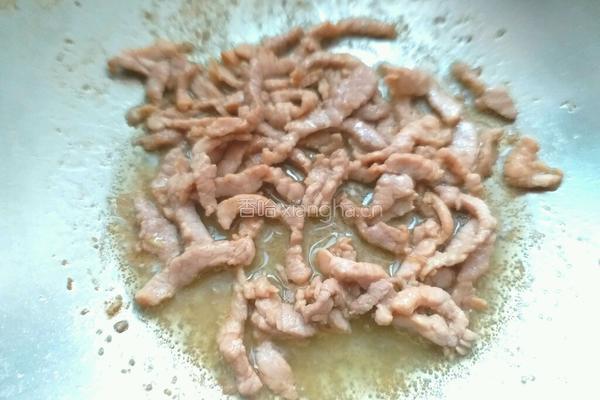 豆角土豆炒肉丝的做法图解6