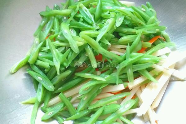 豆角土豆炒肉丝的做法图解9