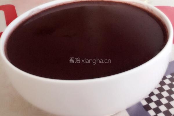 黑米糊的做法图解7