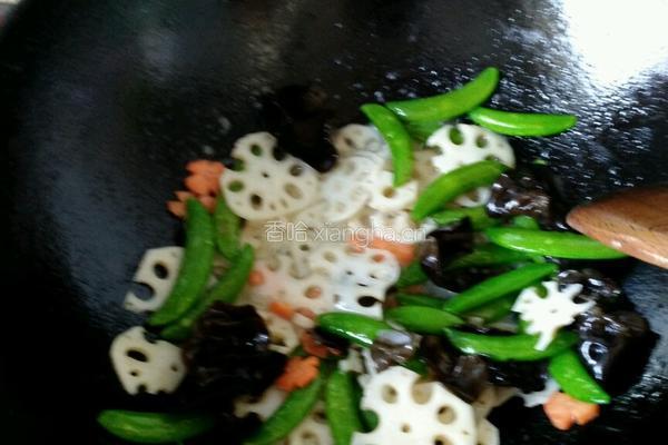 营养小炒的做法图解5