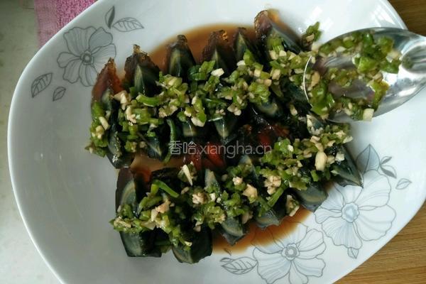 凉拌皮蛋的做法图解5