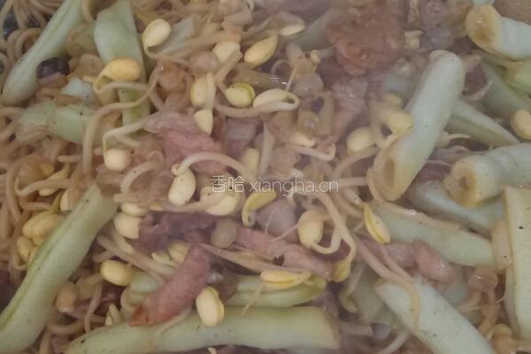 粽香扁豆焖面的做法图解14