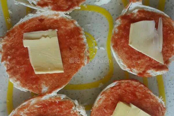 芝士焗馒头片的做法图解3