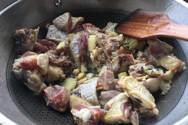 红烧鸡肉的做法图解5
