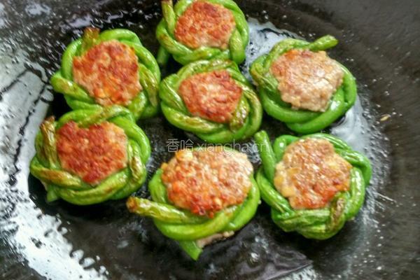 酿豆角的做法图解14