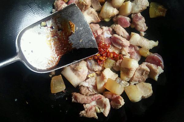 冬瓜红烧肉的做法图解3