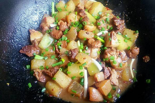 冬瓜红烧肉的做法图解9