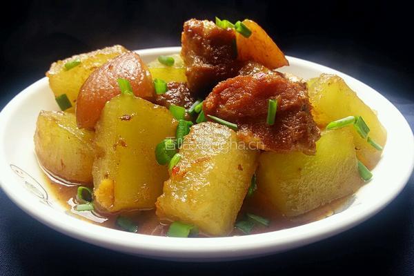 冬瓜红烧肉的做法图解10