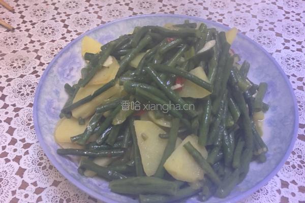 土豆炖豇豆的做法图解6