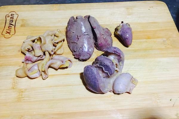 香辣鸡杂碎的做法图解3