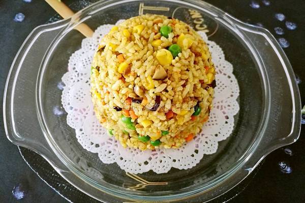 咖喱素炒饭的做法图解9