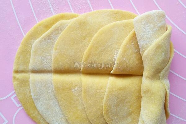 玫瑰花南瓜馒头的做法图解11