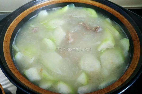 咸鲜排骨瓠子汤的做法图解8
