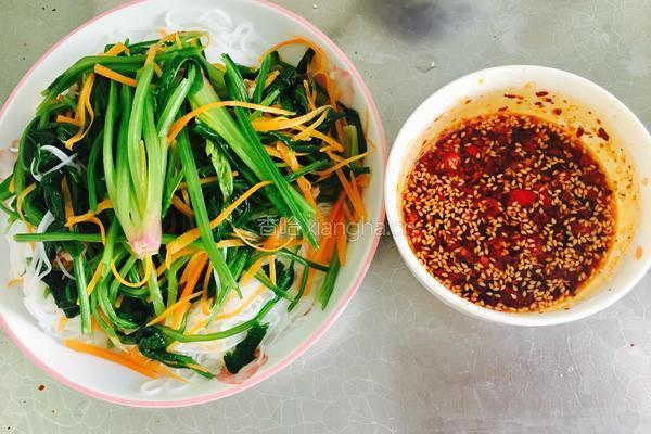 菠菜拌粉丝的做法图解10