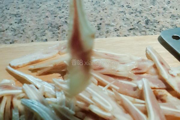 大刀飘香耳片的做法图解4