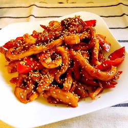 铁板鱿鱼的做法[图]