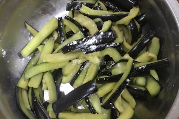 油闷肉末茄子的做法图解4