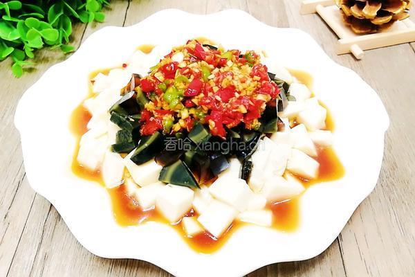 凉拌皮蛋豆腐的做法图解9