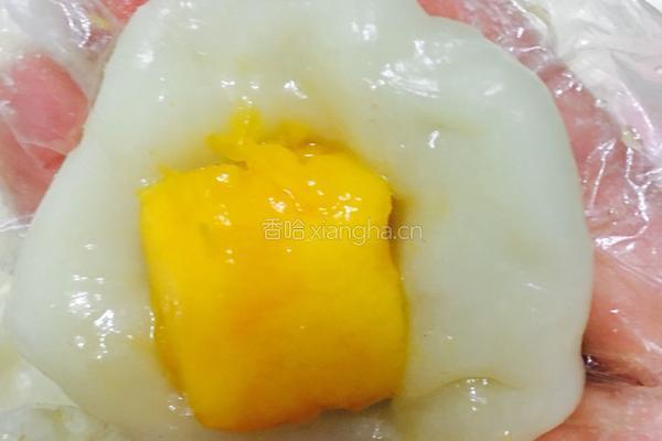 芒果椰香糯米糍的做法图解10