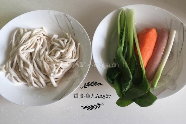 炒面的做法图解1