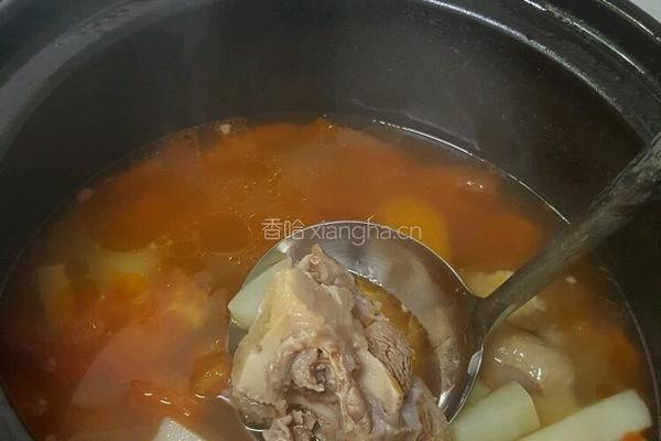 西红柿土豆牛尾汤