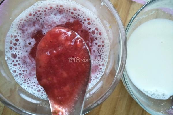 草莓奶昔的做法图解5
