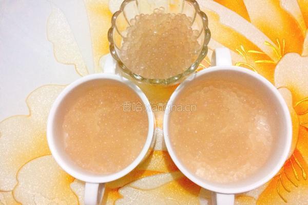 红豆西米露的做法图解5