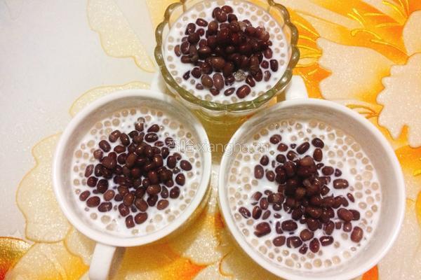 红豆西米露的做法图解7