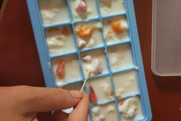 酸奶水果冰的做法图解3