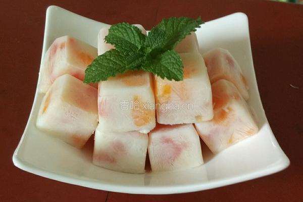 酸奶水果冰的做法图解4