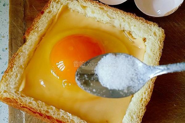 煎蛋三明治的做法图解5