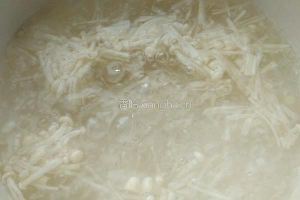 马兰头肉丝鸡蛋汤的做法图解5