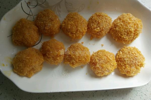 芝士鸡肉丸的做法图解6