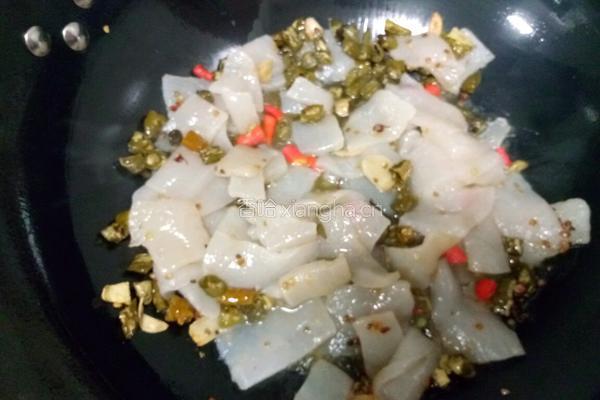 蒲海椒烧魔芋的做法图解7