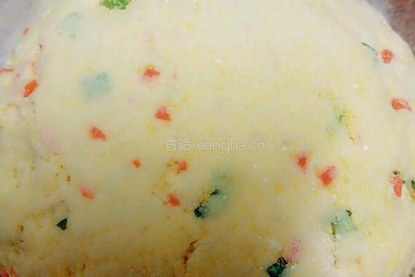 香煎玉米饼的做法图解3
