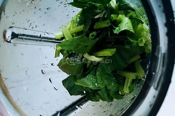菠菜奶油浓汤的做法图解3