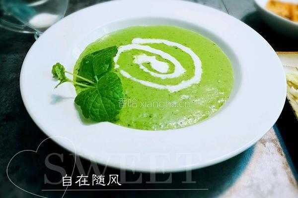 菠菜奶油浓汤的做法图解9