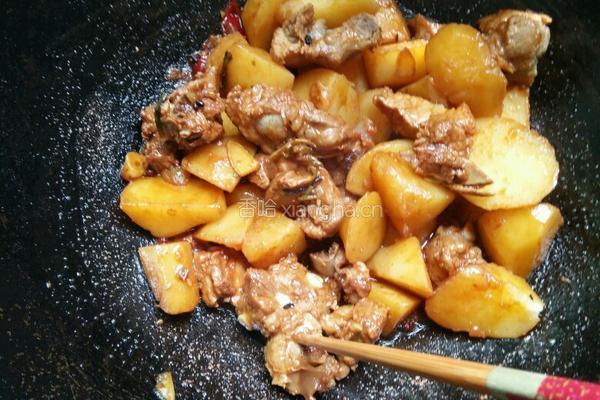 土豆炖排骨的做法图解9