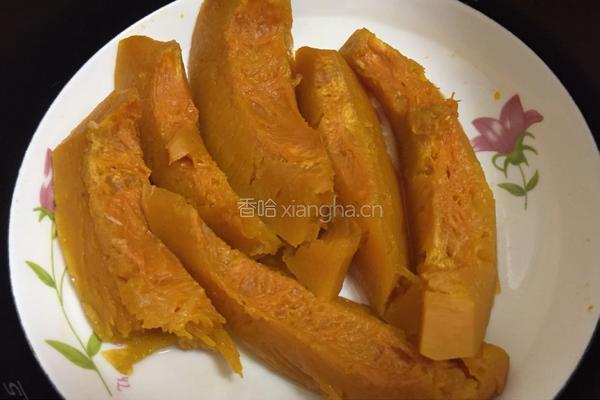 爱心南瓜饼的做法图解2