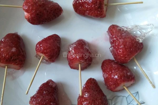 草莓糖球的做法图解7