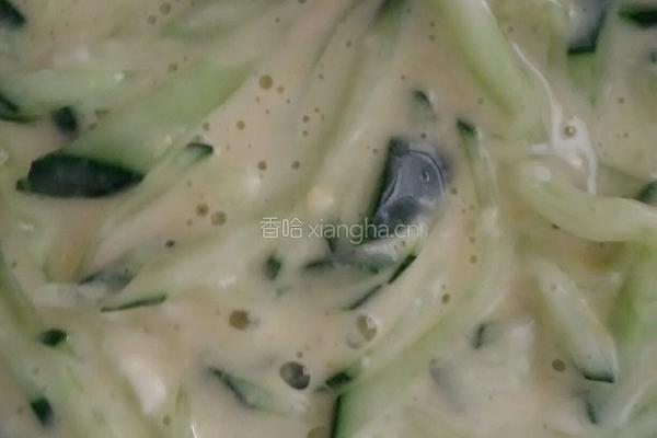 黄瓜饼的做法图解5