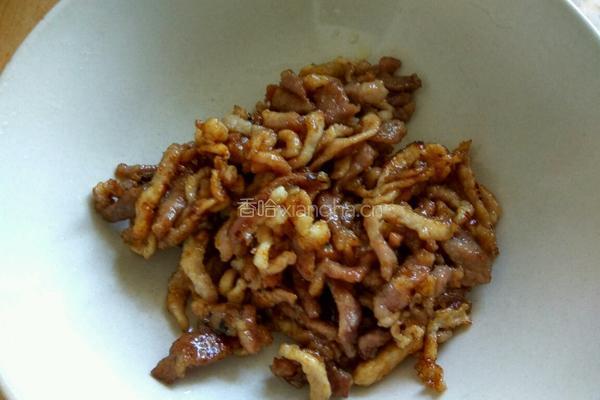 肉丝拌黄瓜的做法图解6
