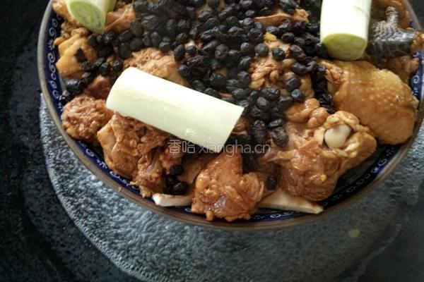 豆豉蒸鸡肉的做法图解3